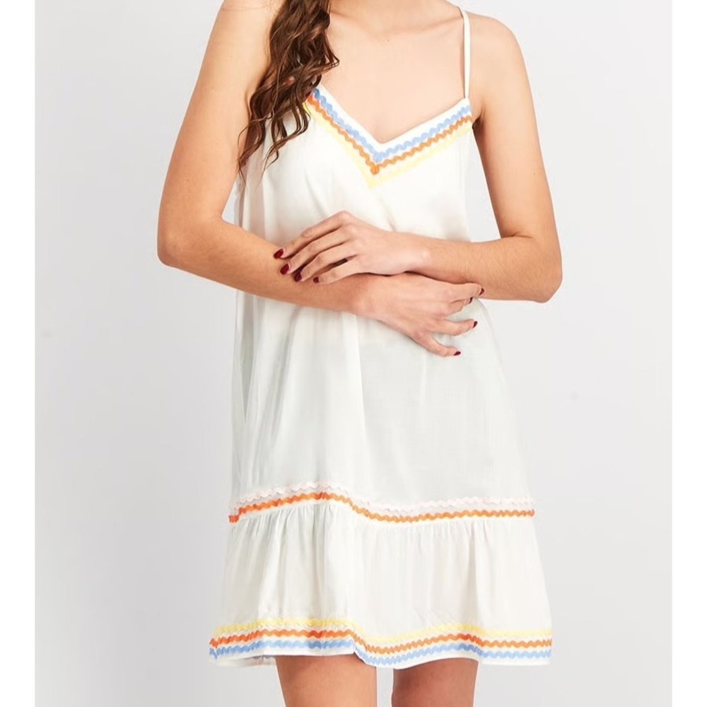 Room Service Women Size L Textured Sleeveless Rayon Nightgown RS3320547